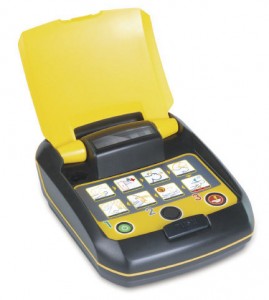 Semi-automatic external defibrillator
